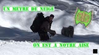 Bivouac Bushcraft Un Mètre De Neige On Est A Notre Aise