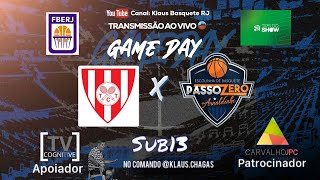 AO VIVO | Jogo de Basquete | Tijuca Tênis Clube x Passo Zero  sub13  CEMB da  @FBERJPLAY