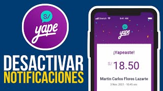 ✅Cómo DESACTIVAR Las Notificaciones En YAPE (Guía Completa)🔴