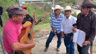 El tigre y sus hermanos cantando en el cementerio día de muertos