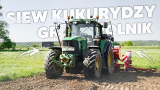 🇵🇱SIEW KUKURYDZY 2O24! ☆ GR ROLNIK ☆ JOHN DEERE 6630P & GASPARDO ☆ OSTATI WE WSI !? ☆ AW ™