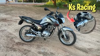 KS RACING - O NOVO ESCAPAMENTO DA 160