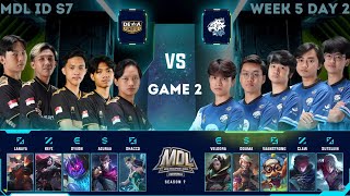 Dewa United vs Evos Icon GAME 2 | MDL ID S7 Week 5 Day 2 | Regular Season