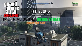 GTA Online Time Trial Guide: Grove Street (Under Par Time)