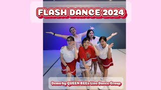 FLASH DANCE 2024 (what a feeling) | Line Dance - Beginner | Choreo: Bangkit Dance (INA) - April 2024