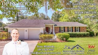 Open House | Sat 2-4pm | 203 Honeysuckle Ln, Summerville, SC 29485