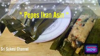 Pepes Ikan Asin ( Linteng gerih ) Masakan  Ndeso