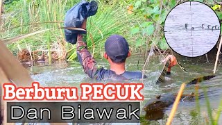 Jangan berburu di lokasi seperti ini kalau tidak punya nyali || Berburu pecuk dan biawak