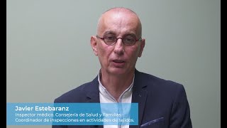 Javier Estebaranz presenta el curso de Inspección de centros de tejidos y de extracción e implante