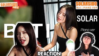 [SOLARSIDO] SOLAR “But I” Live clip (piano ver.) Reaction ARMYMOO Reacts For The First Time!