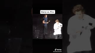 Harry Styles VS Fire a dangerous thread #1D #shorts