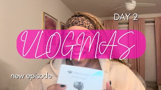 VLOGMAS ‘24 DAY 2 : Gym and DJI OSMO POCKET 3 UNBOXING