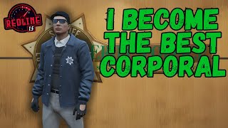 I Become THE Best Corporal in GTA RP - RedlineRP