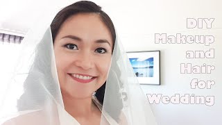 DIY Makeup and Hair on My Wedding Day | Makeup dan Hairstyle Sendiri di Hari Pernikahan