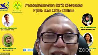 Webinar Program Magister PEP "Pengembangan RPS Berbasis PJBL dan CBL Online"