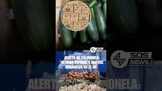 🚨ALERTA DE SALMONELA: Retiran pepinos y huevos orgánicos en EE.UU. #noticias #eeuu🇺🇸 #salmonella