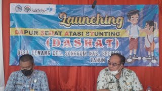 Cenang Adakan Launching DASHAT (Dapur Sehat Atasi Stunting)