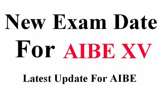 AIBE 2020 || AIBE 15 new exam date || aibe xv || all india bar exam || bar council exam 2020