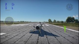 Landing upside-down in Warthunder!