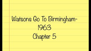 Watsons Chapter 5