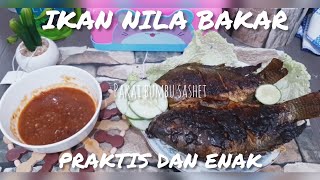 BAKAR IKAN NILA PAKAI TEFLON