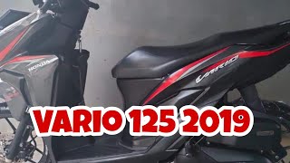 Masi Awet !Honda Vario 125 2019 Hitam