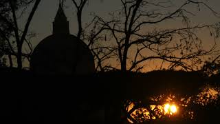 Sunset in Roma, December 13 2021