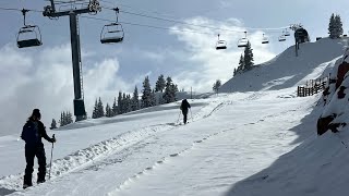 Skiing Pow in Colorado 11/6/24