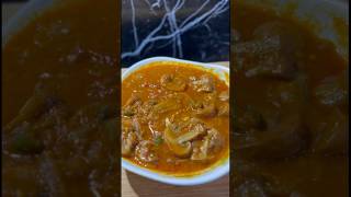 Masala mashroom recipe #youtubeshorts #recipe #food