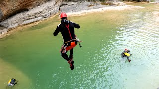 Canyoning Mascun (ES, Aragon, Sierra de Guara) 2023