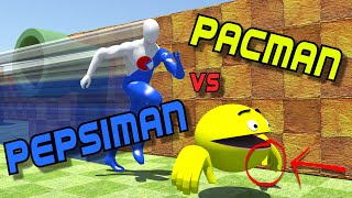 Pacman and Pepisman Running 😎😎😎🥤😍😍😍