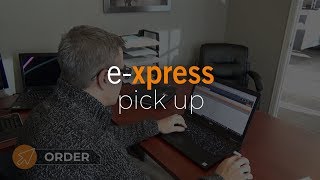 e-xpress pick-up | online orders new feature on e-master