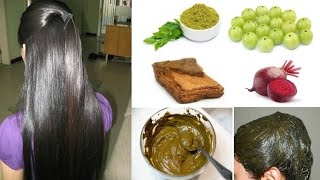 😱My secret Henna pack for hair growth/Grey hair remedy🧑‍🦰