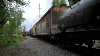 I.C. 1018 Leads M338 on the Leithton Subdivision