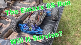 Traxxas Emaxx 6S Run / Will It Survive?