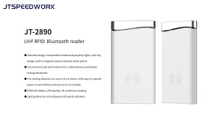 JT 2890 UHF RFID Long Range RFID Wireless Handheld Reader For Warehouse Inventory