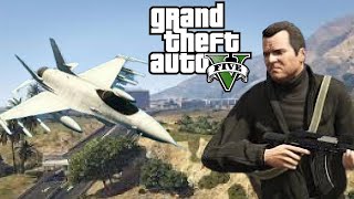 ROUBANDO JATO MILITAR - GTA 5  PS5