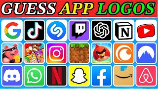 Guess the App Logo in 3 Seconds ...! |  Fastest Logo Quiz: Identify 75 App Logos! | Logo Quiz