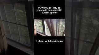 Arduino Curtain Opener & Closer #foryou #popular #youtubeshorts #trending #technology #best #youtube