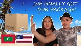 Getting A Package In The Maldives (Post Office) | Unboxing