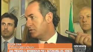 BASSANO TG   17 03 2016   ZAIA PRESENTA IL REFERENDUM PER L’AUTONOMIA DEL VENETO