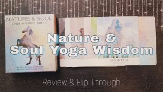 Review & Flip Through of Nature & Soul Wisdom Yoga Deck