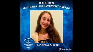 National Achievement Award Winner - Eva R.