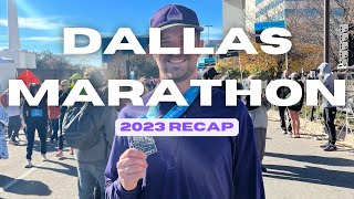 Dallas Marathon Experience (Podcast Style)