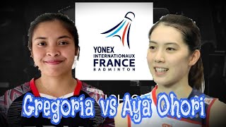 Aya Ohori vs Gregoria Mariska | Yonex French Open 2024 Badminton