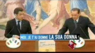 Berlusconi, gaffe con Sarkozy "Ti ho dato la tua donna"