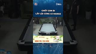 Chốt con bi quá lầy  #billiardpoolvn #antrivuong #predatoronepool