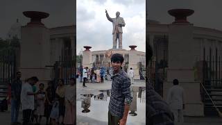 Hyderabad ambedkar statue #ambedkar #shanmukhapavansagartkl #hyderabadambedkarstatue125feets #shorts