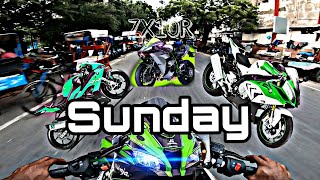 Sunday💓🥰 ride my new group 😃 and new friend har Sunday  super bike join me