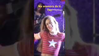 Me enamoro de ti. Fey